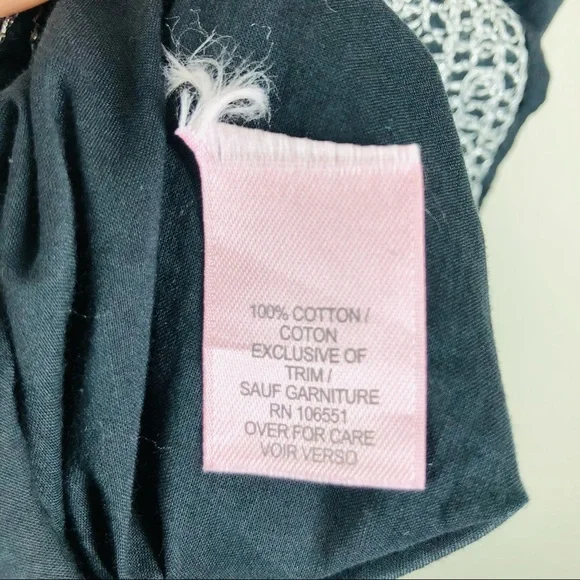 Calypso St. Barth 100% Cotton Rowena Tunic Dress / Swimsuit Cover-Up EUC - Picture 8 of 9